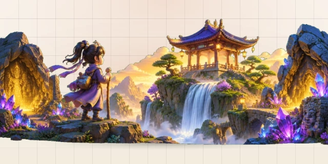 江山美景画
